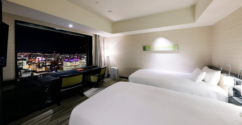 エグゼクティブツイン 34階 30平米 喫煙 Bed Spa スパ付き エグゼクティブで楽しむ煌きの夜景 プラン Jrタワーホテル日航札幌 一休 Com