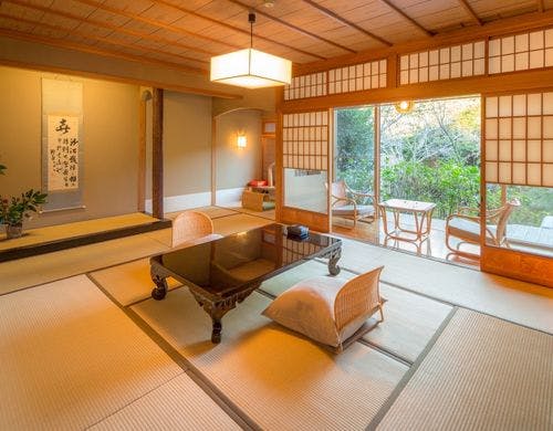 和洋室：広縁からの眺め一例