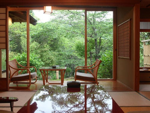 和洋室からの眺め一例