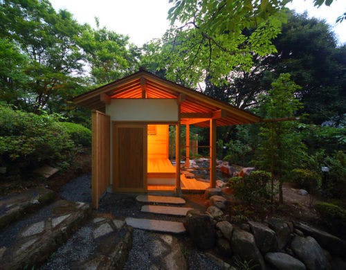 和洋室「石楠花」の客室露天風呂