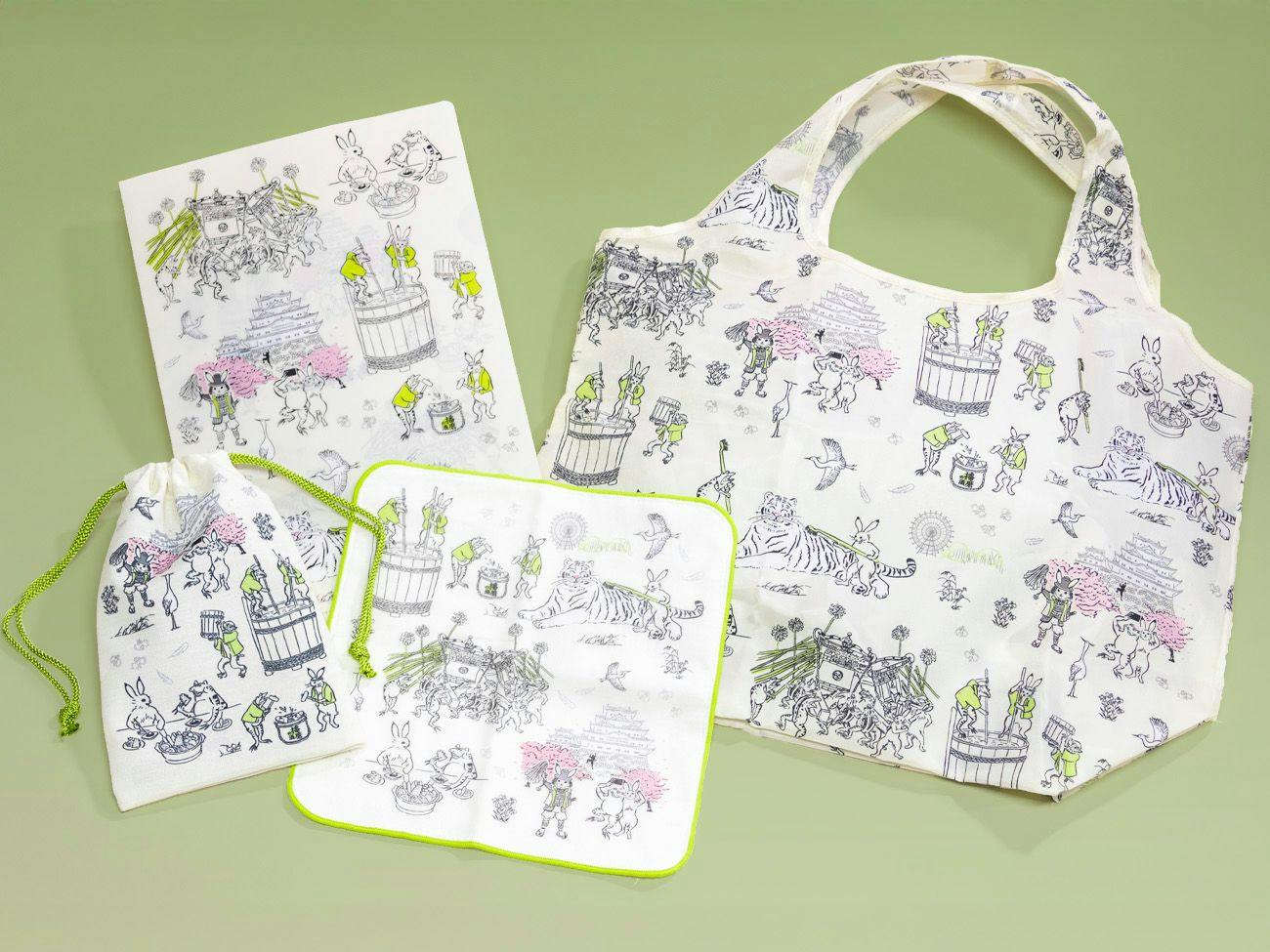 【特典付】鳥獣戯画×姫路グッズセット付｜和洋約100種類朝食ブッフェ大満喫＜朝食付＞