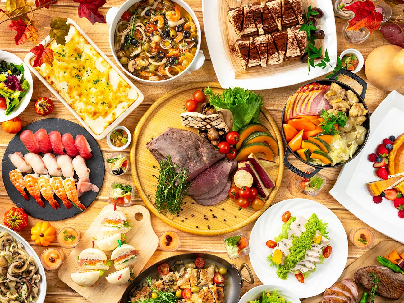 Buffet Makan Malam “Festival Cita Rasa Musim Gugur”