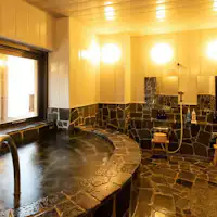 【貸切風呂】石造りの「大峰の湯」温泉の醍