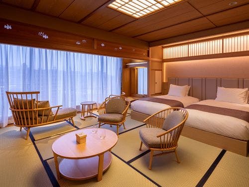 露天風呂付客室「福寿」