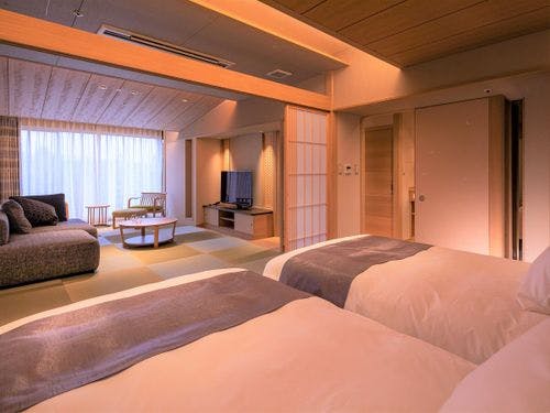 ビューバス付ベッド