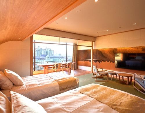 【展望テーブル付ジュニアスイート】梓弓