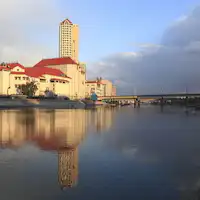 从本馆眺望宝塚大剧场