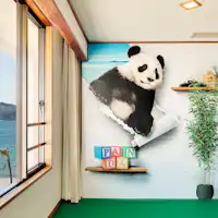 【海が見えるパンダの部屋】