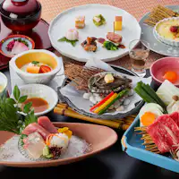 【基本会席】目にも楽しい山海の幸を愉しむ