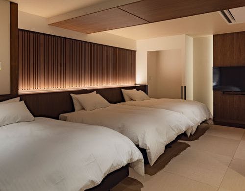 温泉付モダンツイン（3名）　一例