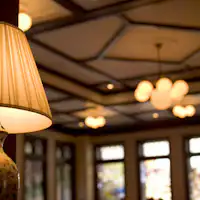 大正ロマン漂うロビー