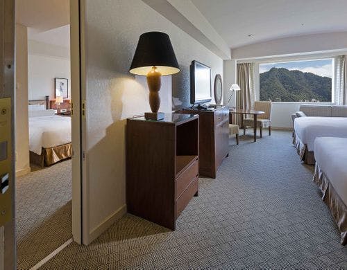 客室内　ゆとりのワードロープ