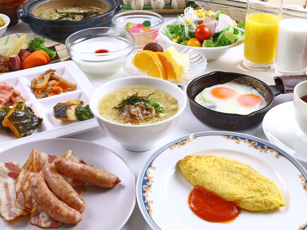 さわやかな一日の始まりは朝食から・・
