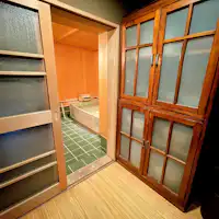 当館1階 檜の柚子風呂