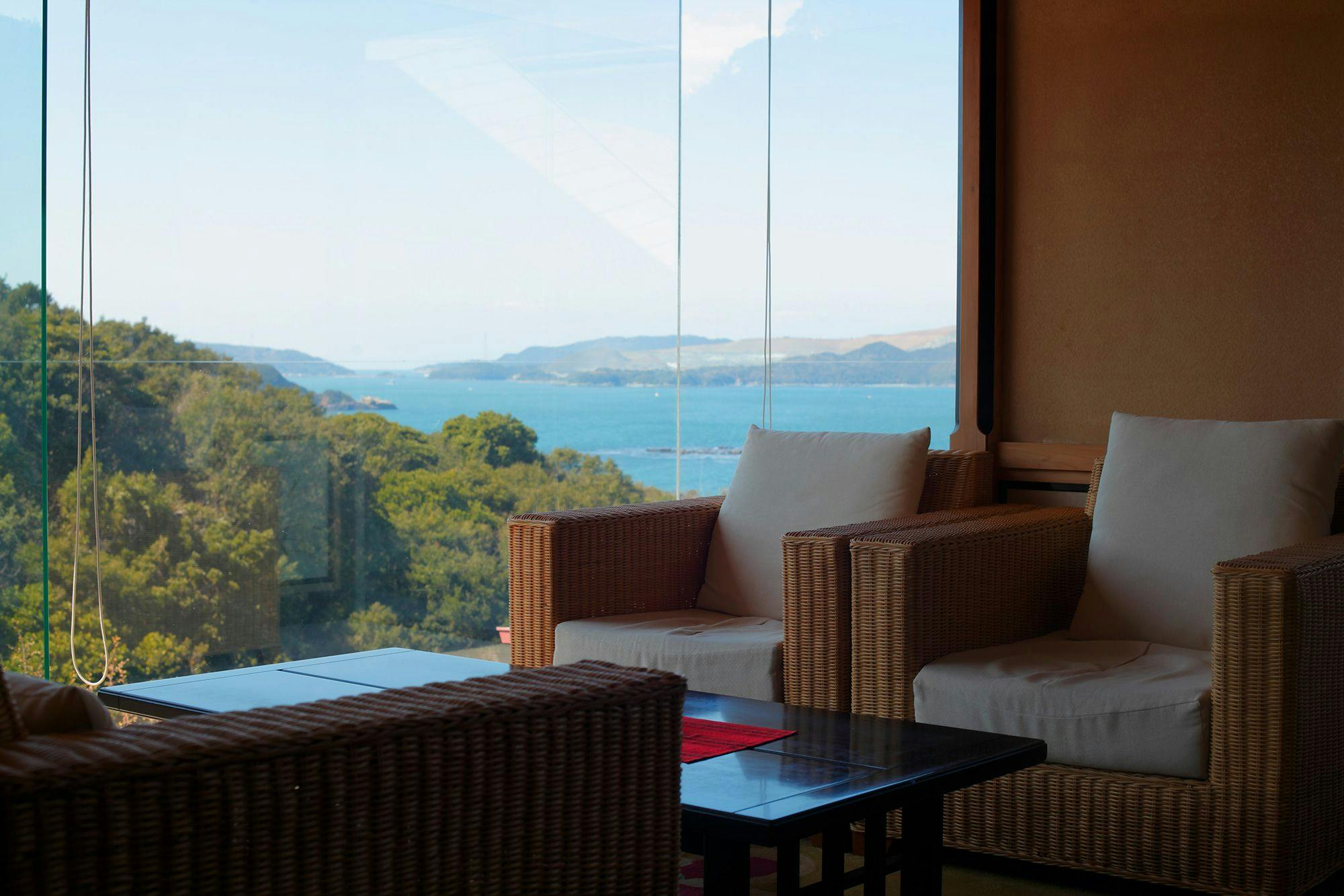 로비에서의 전망