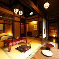 【離れ 竹ぶえ】ห้องพักที่ออกแบบในสไตล์บ้านโบราณ.