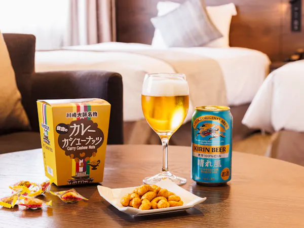 お部屋で1杯!川崎大師「住吉」の名物おつまみ&ビール付きプラン/食事なし
