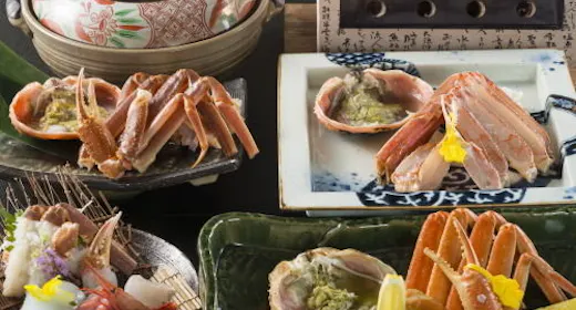 程よいサイズで味わい尽くす「越前かにつくし膳」※中サイズ【越前蟹】700g使用