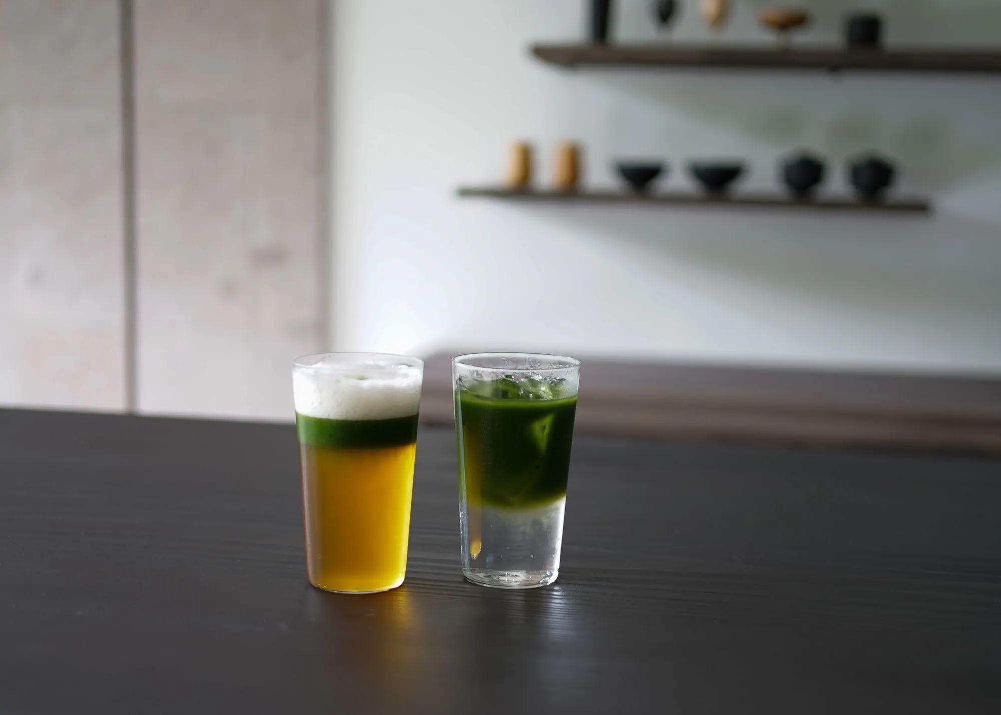 茶房ではお茶のお酒もご用意しております