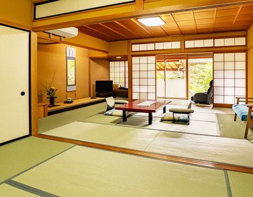 『山荘特別室：寿之間』専用露天風呂付き