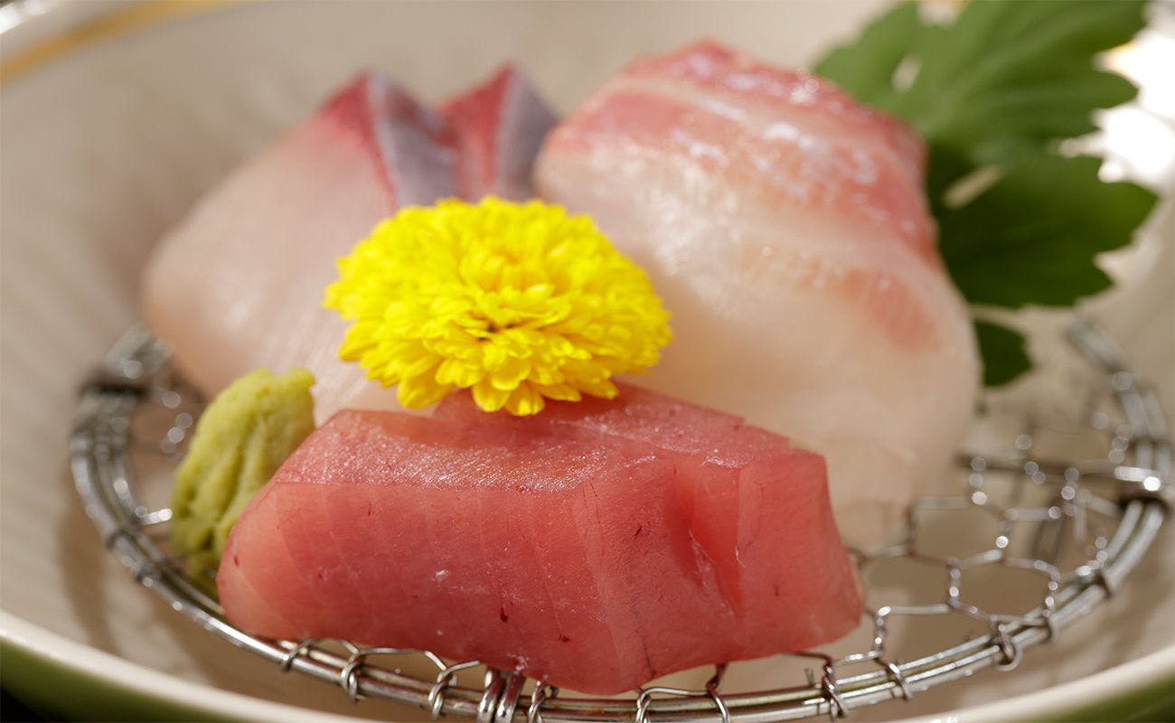 近海鮮魚三種拼盤