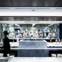 ■ Gaya dapur terbuka