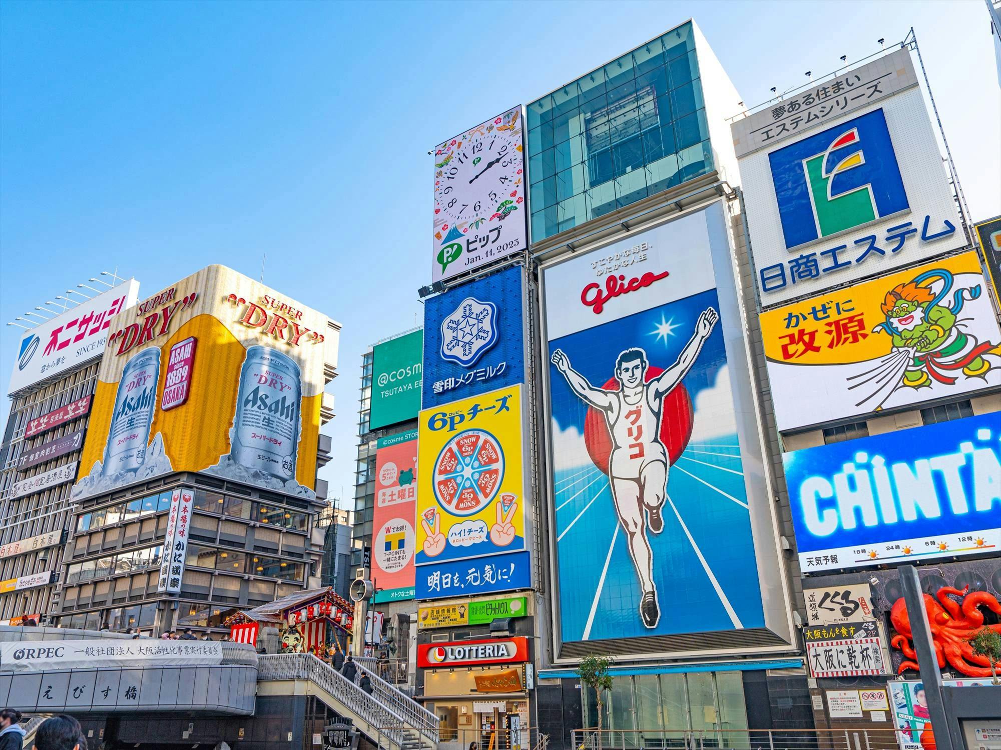 โดทงโบริ｜เดินจากโรงแรมประมาณ 1 นาที