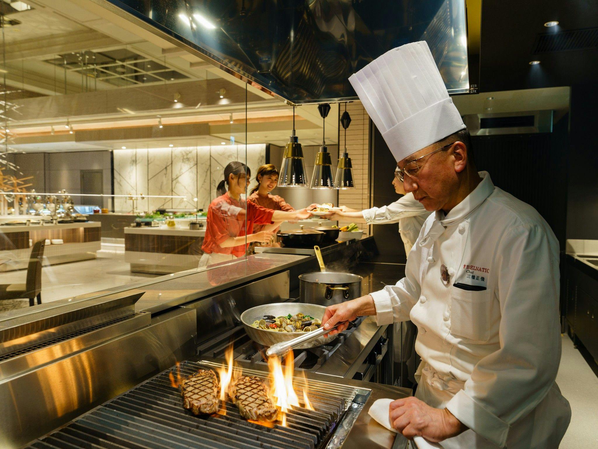 【Example of buffet dinner】