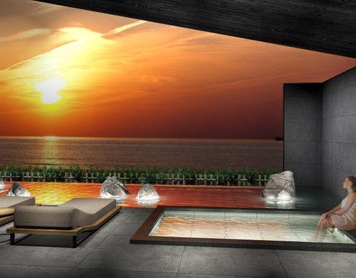 離れスイート露天付【雲端-untan】