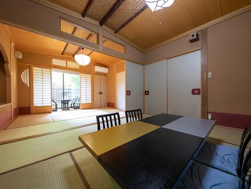 노천탕이 있는 독립 별채