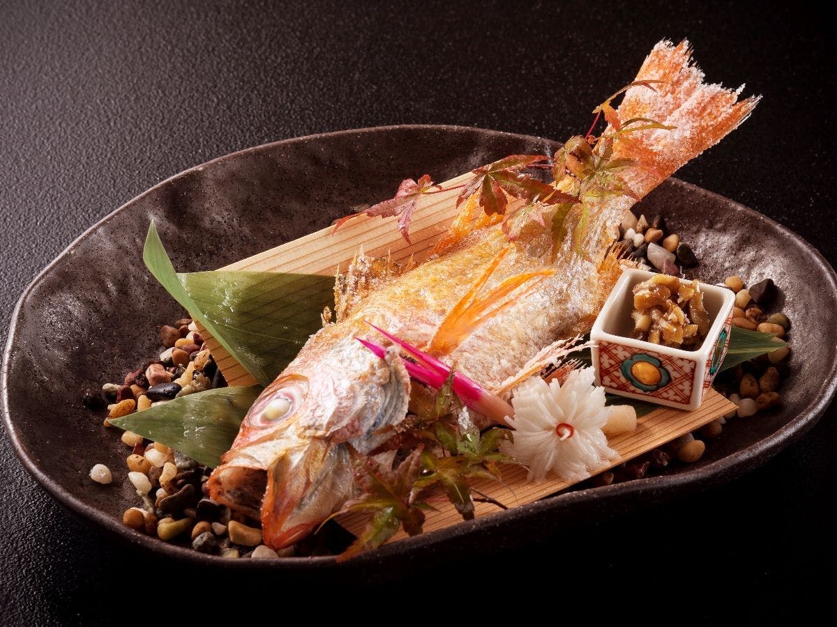 のどぐろ塩焼き