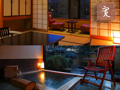 メゾネット客室より