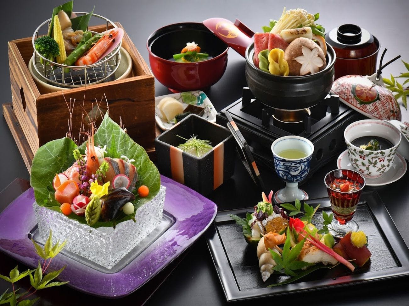 旅亭 萬葉の懐石コース