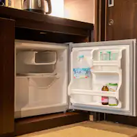 *【ตู้เย็นในห้องพัก】