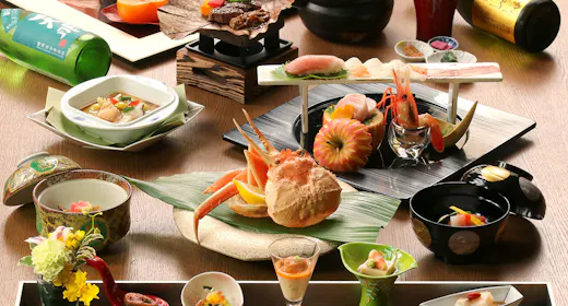 <冬季・早期割引>2大特典&日本料理推奨コースをご用意 グルメ満喫プラン