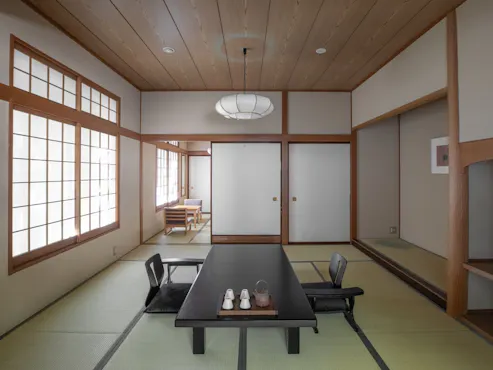 本館 和室【和室12畳+6畳】雁坂