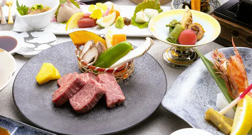 【夜朝ともに食事処】魅惑のおおいた和牛ステーキプラン<食事処>