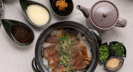 【オールインクルーシブ】釜炊きご飯で味わう 湯布院牛ひつまぶしと贅沢肉会席プラン<朝夕部屋食>