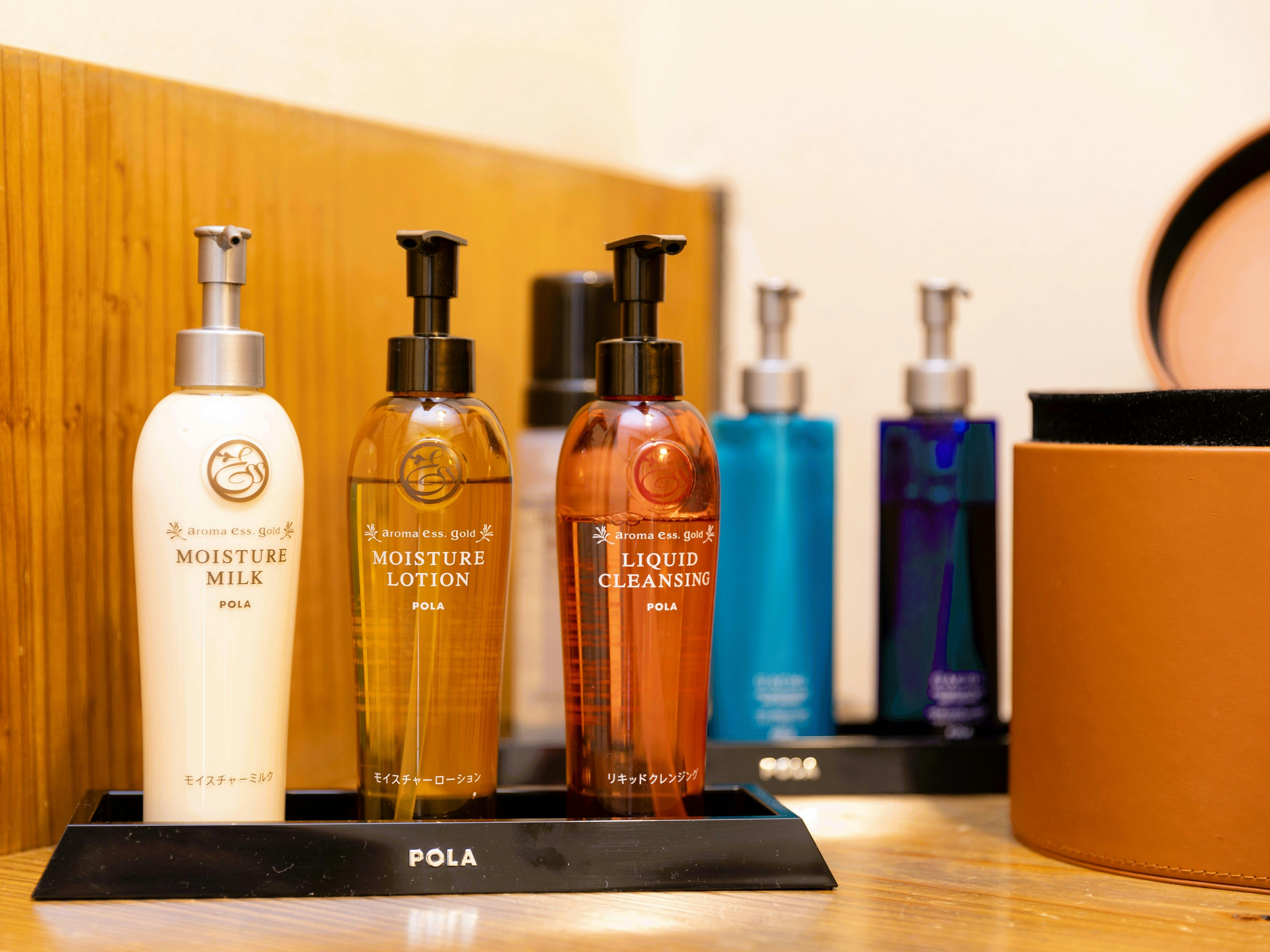 化粧水など、スキンケア用品