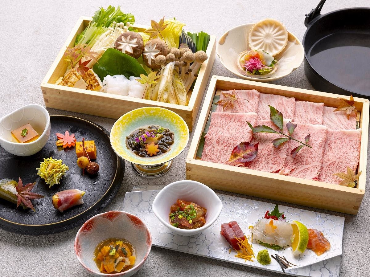 おおいた和牛のすき焼き会席