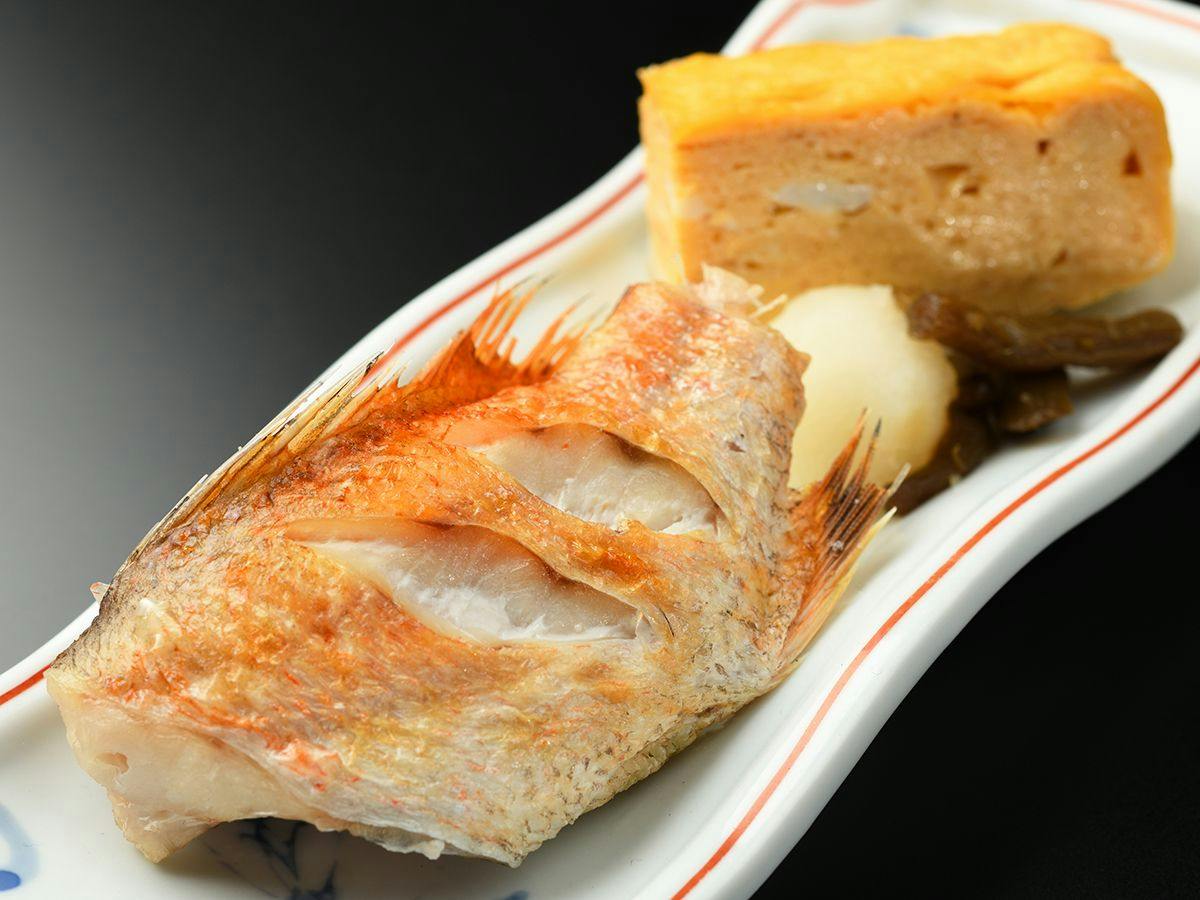 【プレミアム和朝食】のどぐろを朝から♪