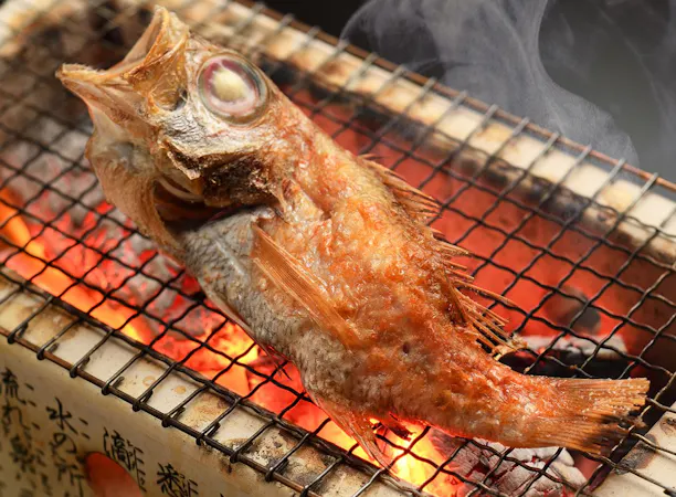 【プレミアム和朝食】のどぐろを朝から♪