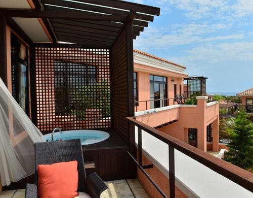 【シギラスイート】2階バルコニー