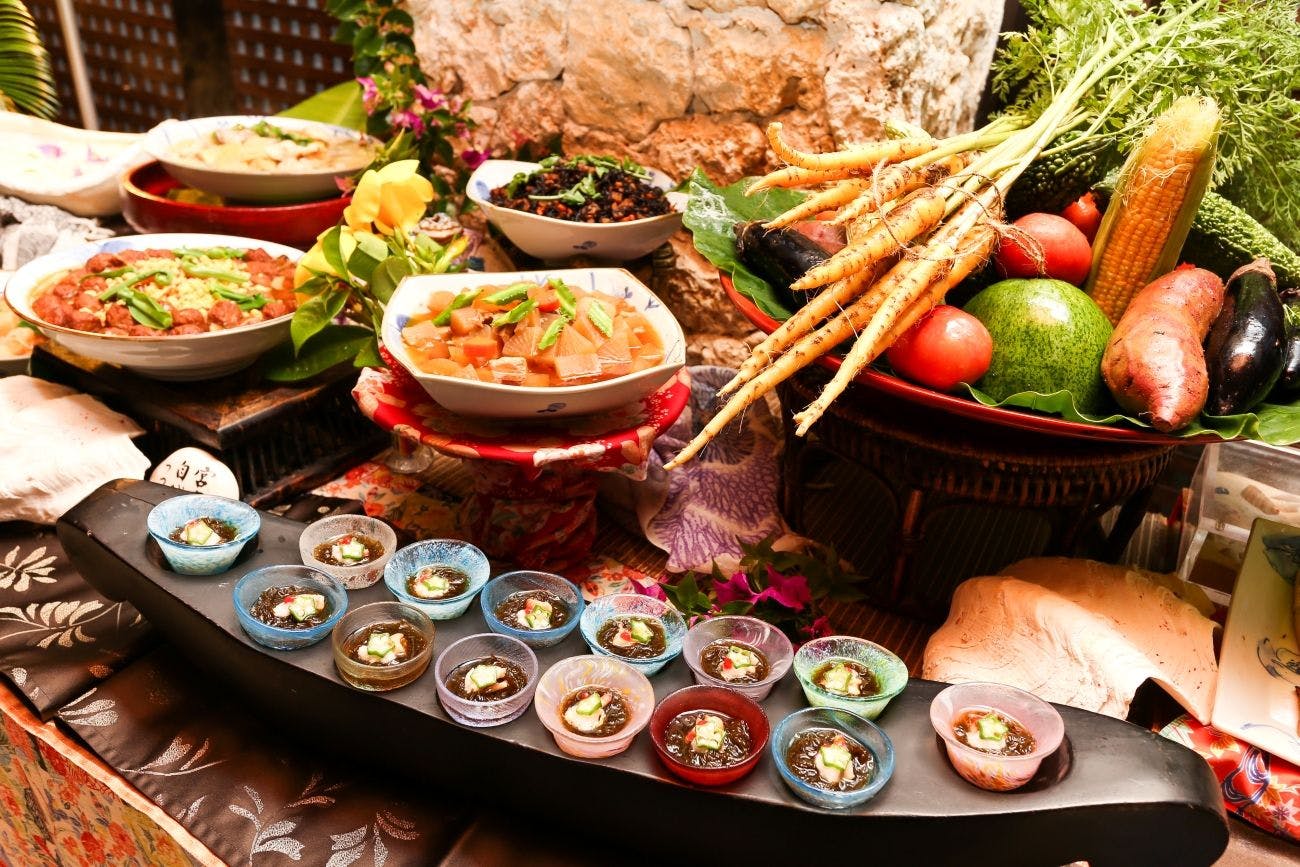 บุฟเฟ่ต์อาหารเช้ามารารุงกา