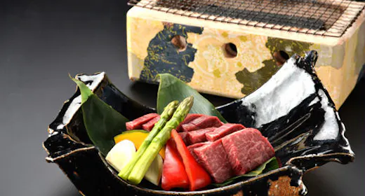【特別懐石】至極を味わう和牛炭火焼プラン