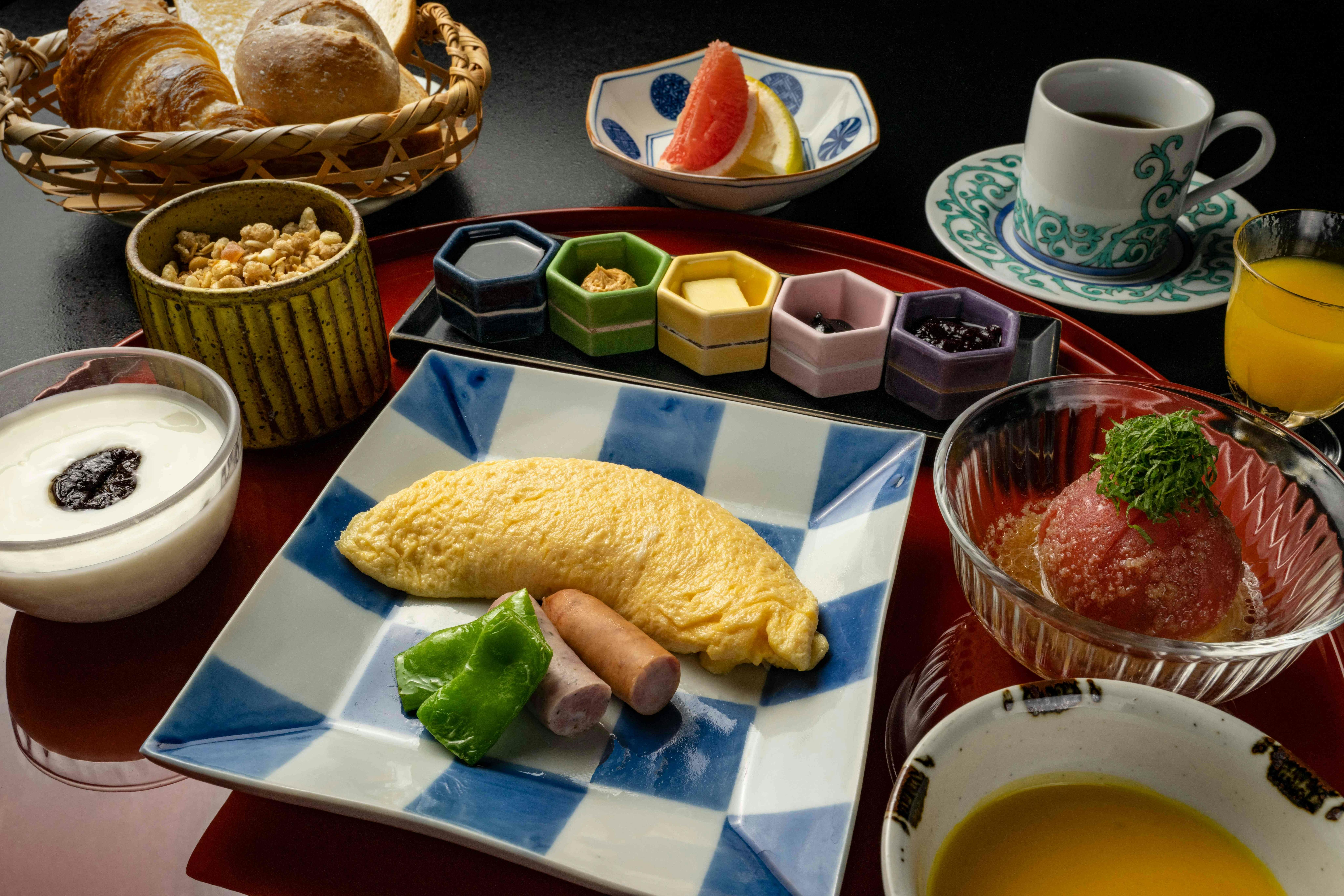 朝食洋食(一例)