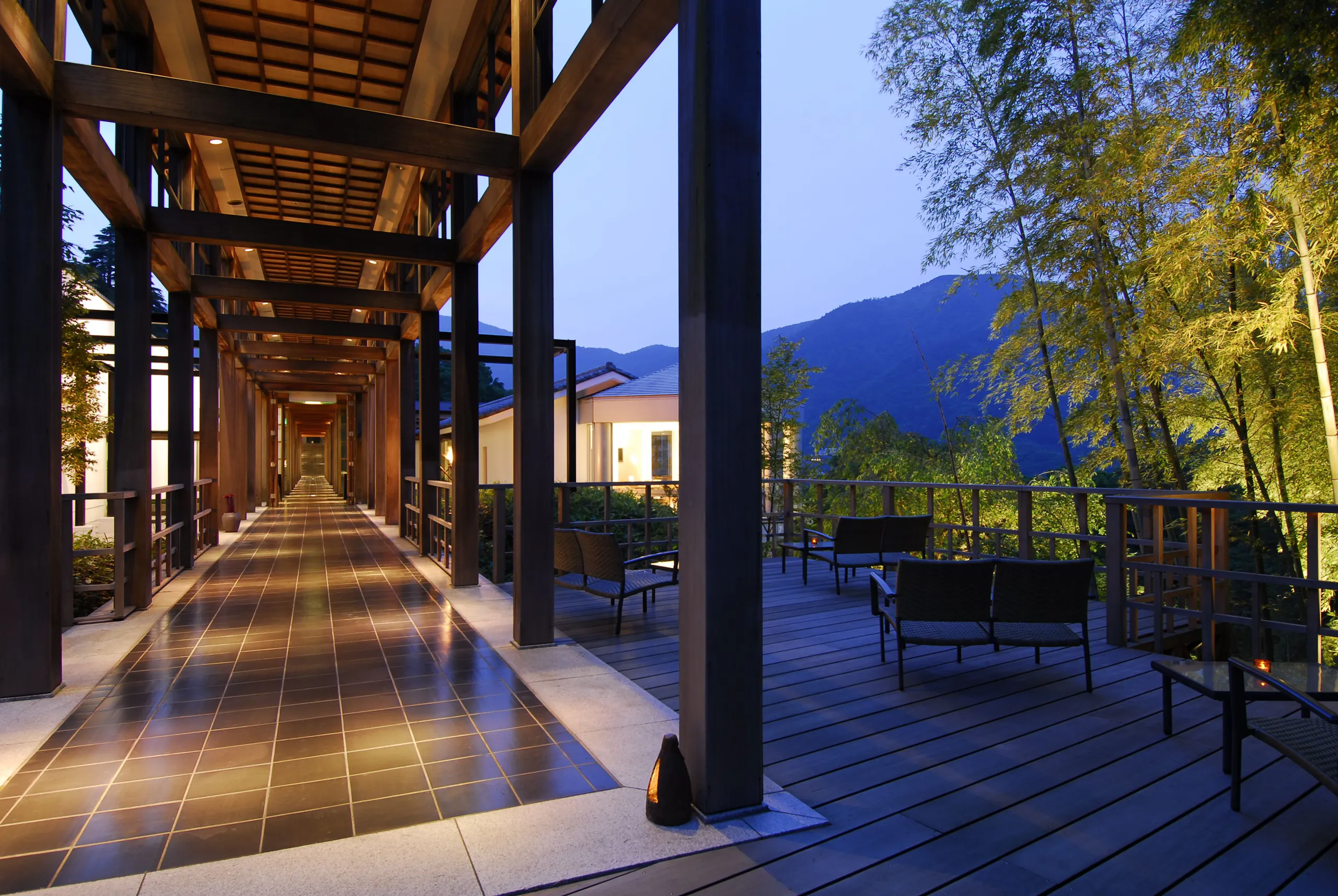 Gora Kadan luxury ryokan exterior
