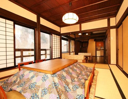 「煙香庵」のお部屋。２間以上で寝室＆居間