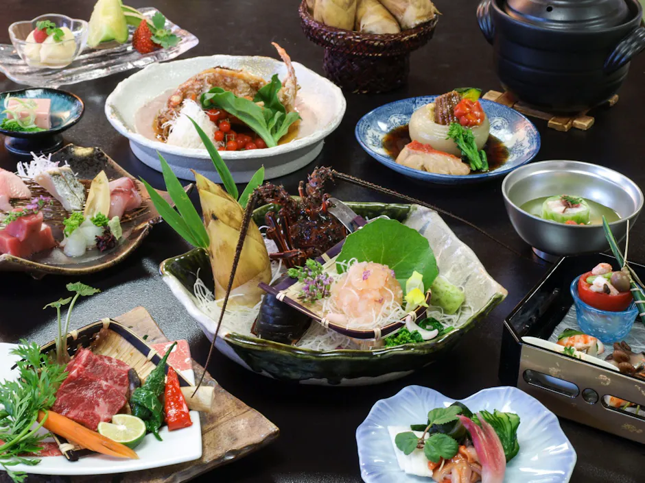 竹林庵 みずの 古民家モダン 料理イメージ