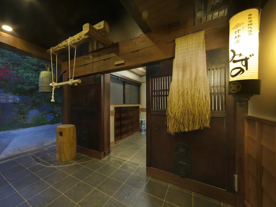 竹林庵 みずの 玄関口
